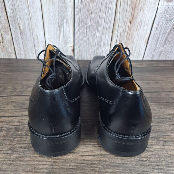 Mezlan Torque Black Men's Sz 10.5 M Lace Up Oxford Dress Shoe w/Dust Bag - Picture 4 of 16